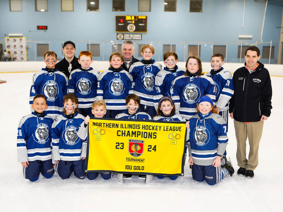 2024 10 U Gold Ice Dogs